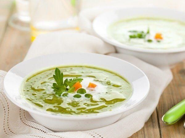 سوپ ذرت و نخود سبز خوشمزه