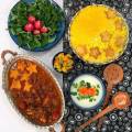 طرز تهیه خورش آلو خوشمزه و مجلسی با گوشت به روش رستورانی