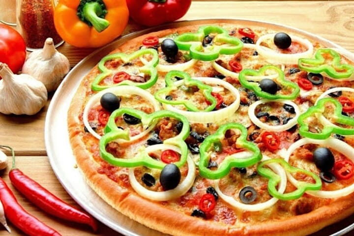  طرز تهیه پیتزا سبزیجات 