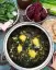 طرز تهیه نرگسی اسفناج با پیاز داغ خوشمزه و مجلسی با دستور آسان