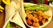 طرز تهیه فاهیتا مرغ مکزیکی خوشمزه و آسان با نان ترتیلا