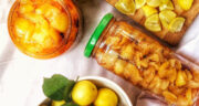 طرز تهیه ترشی لیمو ترش عربی تند و خوشمزه بدون سرکه