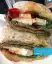 طرز تهیه ساندویچ بادمجان و قارچ بسیار خوشمزه و ساده با پنیر فتا
