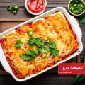 طرز تهیه انچیلادا مرغ و پنیر تند و بسیار خوشمزه به روش مکزیکی