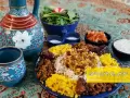 طرز تهیه عدس پلو با تن ماهی بسیار خوشمزه و آسان با کشمش