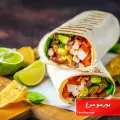 طرز تهیه بوریتو مرغ مکزیکی ساده و خوشمزه با خمیر فیلو و سس