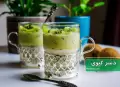 طرز تهیه دسر کیوی دو رنگ خوشمزه، ساده و مجلسی با نشاسته