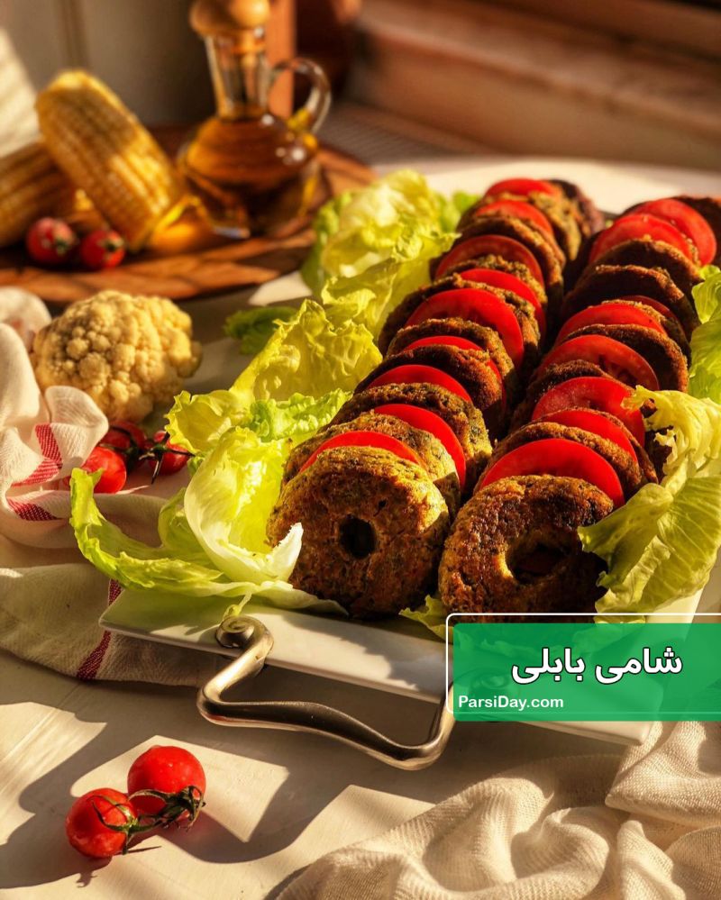 طرز تهیه شامی بابلی خوشمزه اصل مازندران با گوشت چرخ کرده