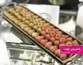 طرز تهیه شیرینی توت خانگی و خوشمزه قزوین با بادام بدون فر