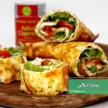 طرز تهیه پیتزا رولی پنیری خوشمزه با نان لواش روی گاز و در فر