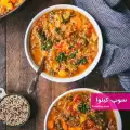 طرز تهیه سوپ کینوا رژیمی و مقوی با مرغ و قارچ و جو پرک