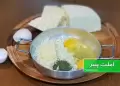 طرز تهیه املت پنیر یا پنیر برشته شمالی ساده و بسیار خوشمزه