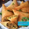 طرز تهیه سمبوسه عربی خوشمزه با گوشت و نان لواش یا خمیر یوفکا
