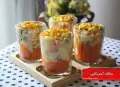 طرز تهیه سالاد آمریکایی بسیار ساده و خوشمزه با سیب زمینی
