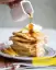 طرز تهیه پنکیک سیب درختی با دارچین