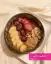 طرز تهیه بستنی رژیمی میوه ای خانگی با ماست و عسل بدون شکر