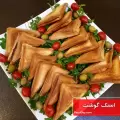 طرز تهیه اسنک گوشت چرخ کرده و قارچ در ماهیتابه و ساندویچ ساز