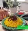 طرز تهیه شیر پلو اردبیلی خوشمزه و مجلسی با مرغ، کشمش و خرما