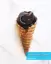 طرز تهیه بستنی دارک چاکلت با شیر پرچرب و ثعلب بدون دستگاه
