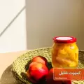 طرز تهیه کمپوت شلیل خانگی فوری و خوشمزه با پوست و بدون پوست