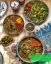 طرز تهیه اسفناج پلو با گوشت چرخ کرده زعفرانی ساده و سریع