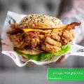 طرز تهیه ساندویچ فیله سوخاری ساده و خوشمزه با قارچ و پنیر