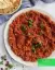 طرز تهیه محمره پیش غذای عربی خوشمزه با فلفل دلمه قرمز