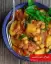 طرز تهیه خوراک سیب زمینی ساده و رژیمی با قارچ و گوجه