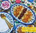 طرز تهیه عدس پلو با مرغ ریش ریش زعفرانی و مجلسی با کشمش