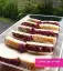 طرز تهیه حلوا لای نون بستنی مجلسی با نان میکادو خوشمزه و ساده