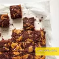 طرز تهیه کیک براونی بادام زمینی خوشمزه و مجلسی با کره بادام زمینی