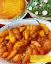 طرز تهیه خورش گلابی زعفرانی و خوش طعم با مرغ و رب گوجه
