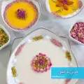 طرز تهیه فرنی نارگیلی ساده، خوش طعم و زعفرانی با آرد و نشاسته