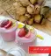 طرز تهیه فرنی توت فرنگی ساده و لذیذ همراه با خامه و بستنی