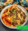 طرز تهیه پاستا با استیک ساده و لذیذ با گوشت گوساله و سویا سس