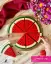 طرز تهیه کیک هندوانه ای ساده تابه ای بدون فر و خامه برای شب یلدا