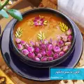 طرز تهیه کاچی با شیره انگور مقوی و مجلسی همراه با گردو
