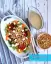 طرز تهیه سالاد جوانه گندم خوشمزه، مفید و مقوی با سس و سبزیجات