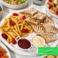 طرز تهیه لقمه مرغ خانگی ساده و خوشمزه با قارچ و سبزیجات و سس سالسا