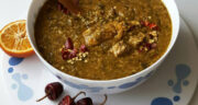 طرز تهیه آش ماهی یا شله ماهی بوشهری لذیذ و مجلسی با بلغور و سبزی