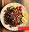 طرز تهیه سالاد بلغور گندم و انار خوشمزه و رژیمی با سس انار مخصوص