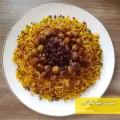 طرز تهیه عدس پلو گیلانی ساده با گوشت چرخ کرده برای دو نفر