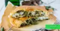 طرز تهیه کالزونه اسفناج و مرغ با قارچ خوشمزه و لذیذ به روش ایتالیایی