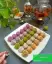 طرز تهیه خرما مجلسی با گردو شیک و آسان با تزئین برای مراسم ختم