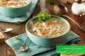 طرز تهیه سوپ قارچ با سبزیجات مقوی و ساده با خامه و مرغ بدون جو