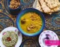 طرز تهیه گوشت لوبیا کاشانی خوشمزه و ساده و مقوی با برنج شوید
