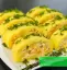 طرز تهیه سالاد سیب زمینی رولی شیک و خوشمزه + مراحل تصویری