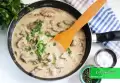 طرز تهیه استراگانف قارچ [گیاهی] بسیار ساده و خوشمره به سبک رستورانی