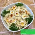 طرز تهیه سالاد سیب زمینی و تخم مرغ شیک و مجلسی با سبزیجات