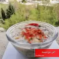 طرز تهیه آش دوغ ارومیه مجلسی و لعاب دار به سبک سنتی با بلغور